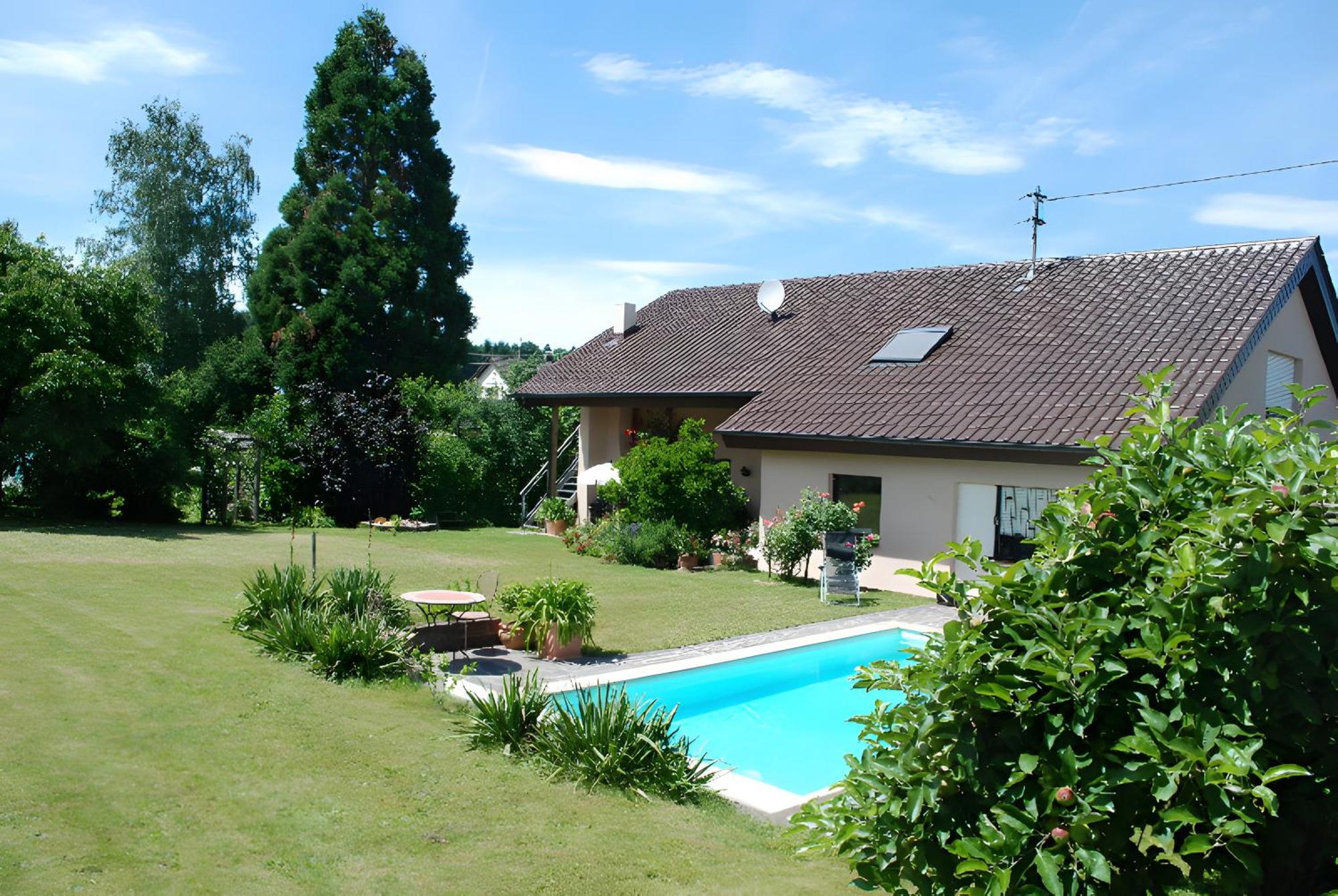 Ferienwohnung Mit Pool Straubenhardt المظهر الخارجي الصورة